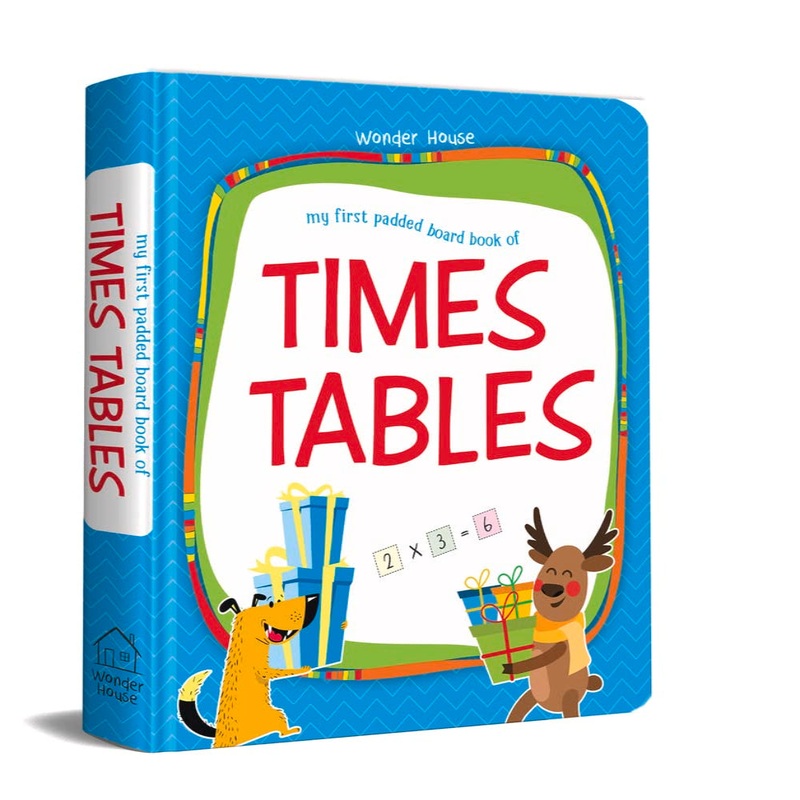 My First Padded Board Book Of Times Tables
