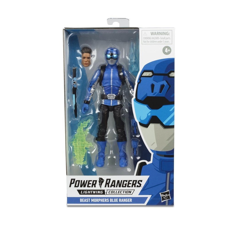 Power Rangers Lightning Collection 6-Inch Beast Morphers Blue Ranger