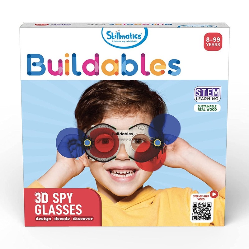 Skillmatics STEM Building Toy : Buildables Spy Glasses