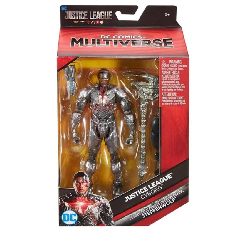 DC Comics Justice League Multiverse Figure – Cyborg (6 inch)