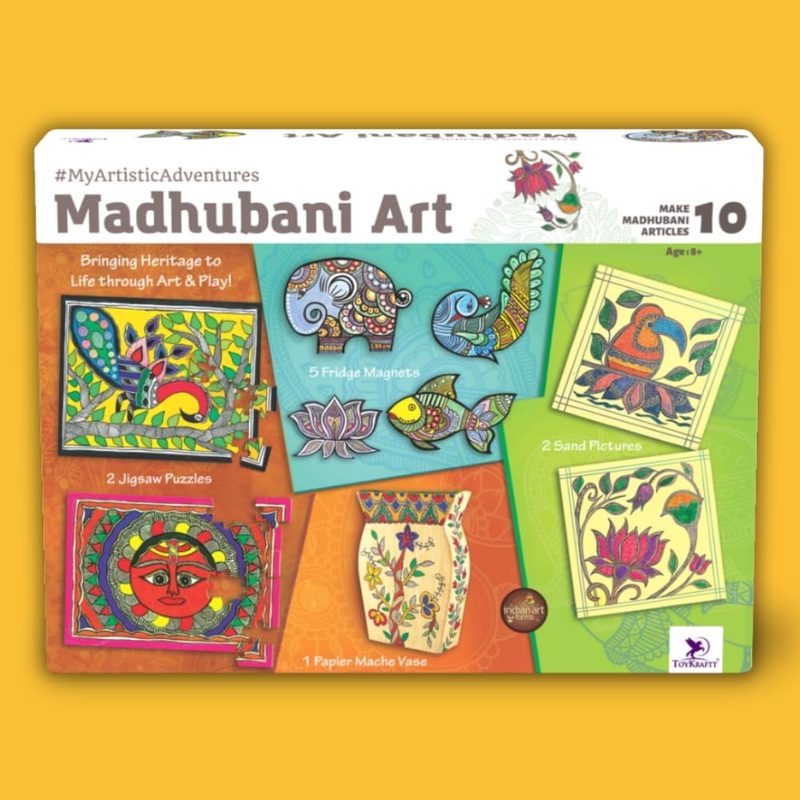 Toykraft DIY My Artistic Adventures Madhubani Art
