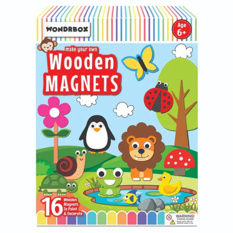 Wondrbox Make Your Own Wooden Magnets
