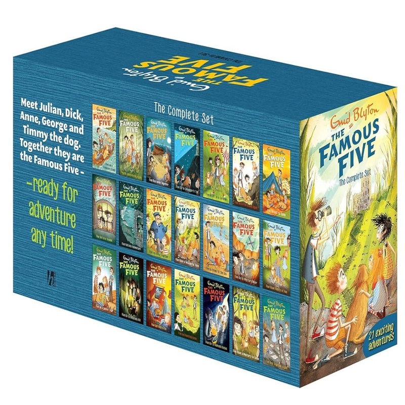 Enid Blyton The Famous Five The Complete Set Of 21 Books