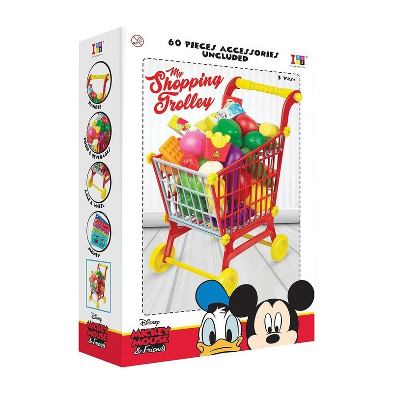 Itoys Big Shopping Cart|Mickey|Barbie