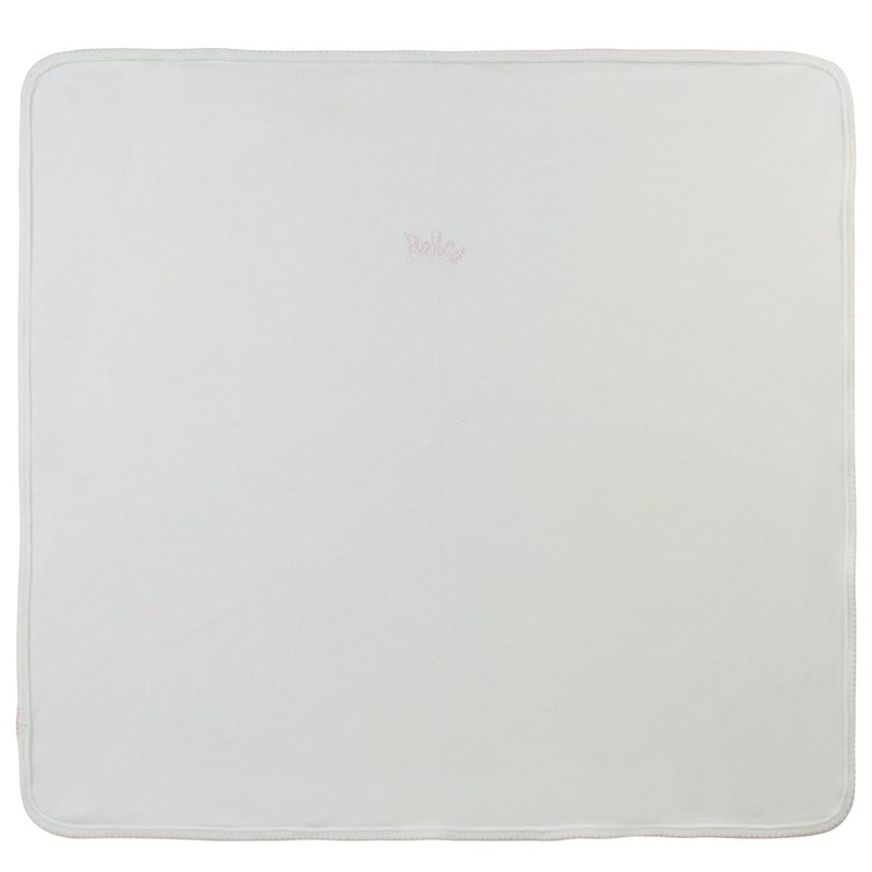 KIPP Bebe Blanket – White Pink