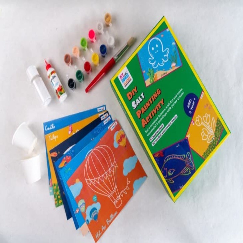 My House Teacher Diy Salt Painting Activity