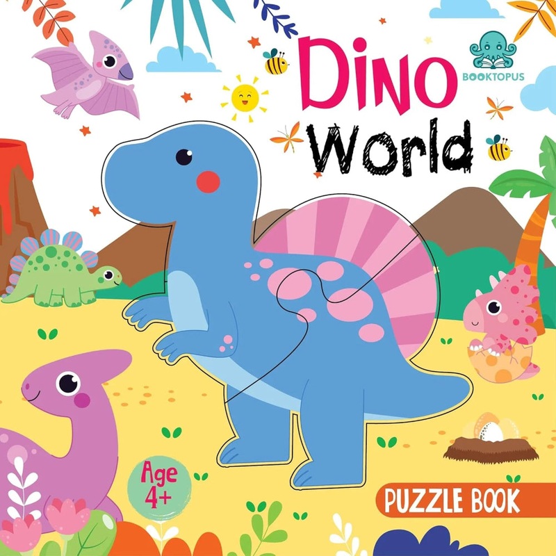 Puzzle Books|Dino World|Jungle Friends|Pet World