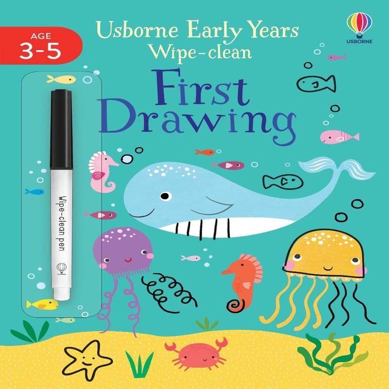 Usborne Early Years Wipe-Clean First Drawing