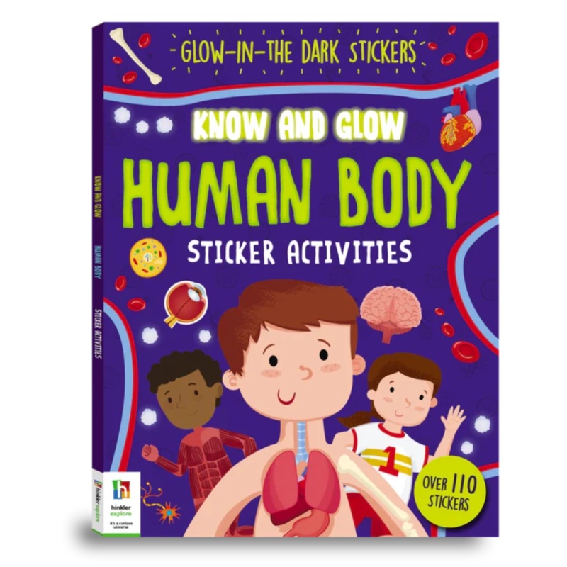 Know And Glow Sticker Activities Book