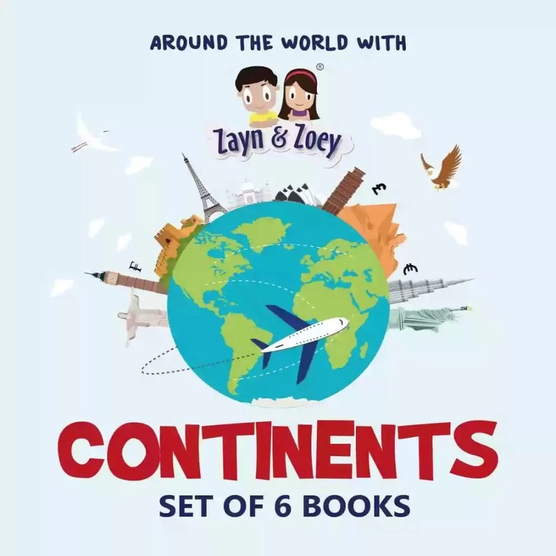 Zayn & Zoey Continents (Set Of 6 Books)