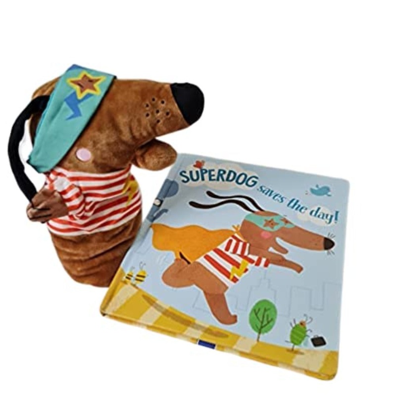 Book With Hand Puppet|Superdog Saves The Day!|123…8910 Ready Or Not Here I Come