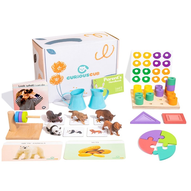Curious Cub Montessori Box – 19 Months + (Level- 9)