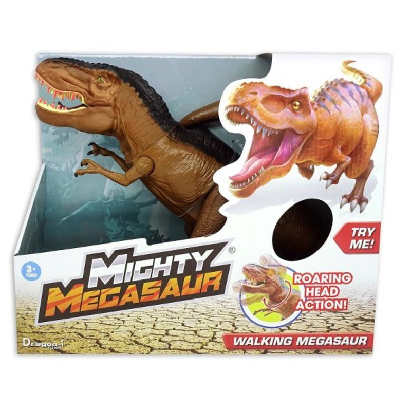 Dragon-I Mighty Megasaur Tyrannosaurus Rex (Brown)