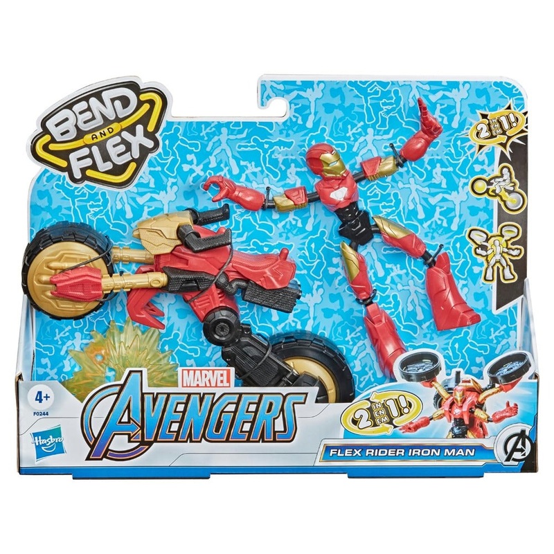 Marvel Bend and Flex, Flex Rider Iron Man