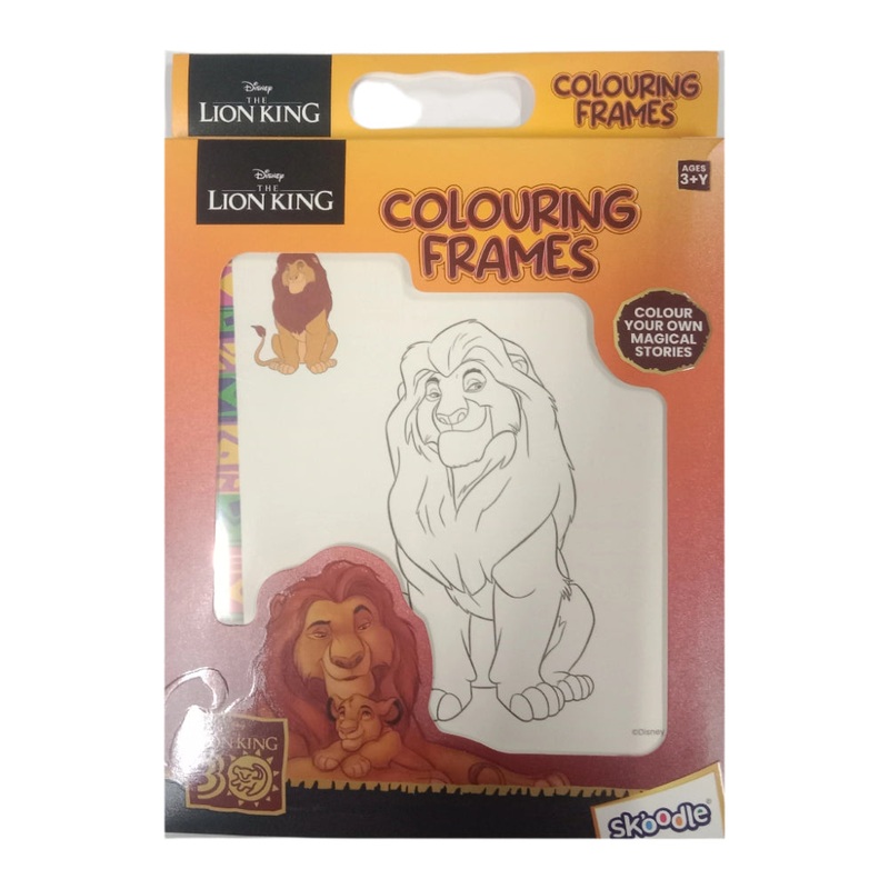 Skoodle Lion King Colouring Frames