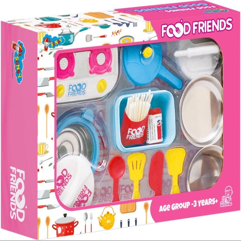 Sunny Food Friend Toy Set – Multi Color