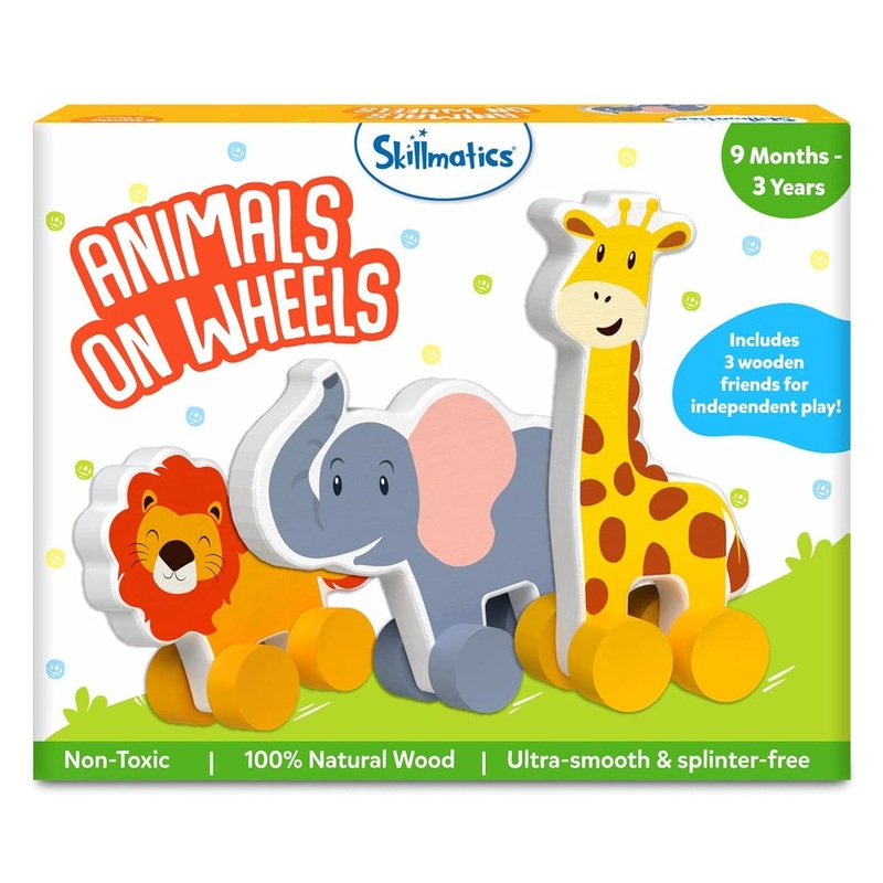 Skillmatics Animal on Wheels