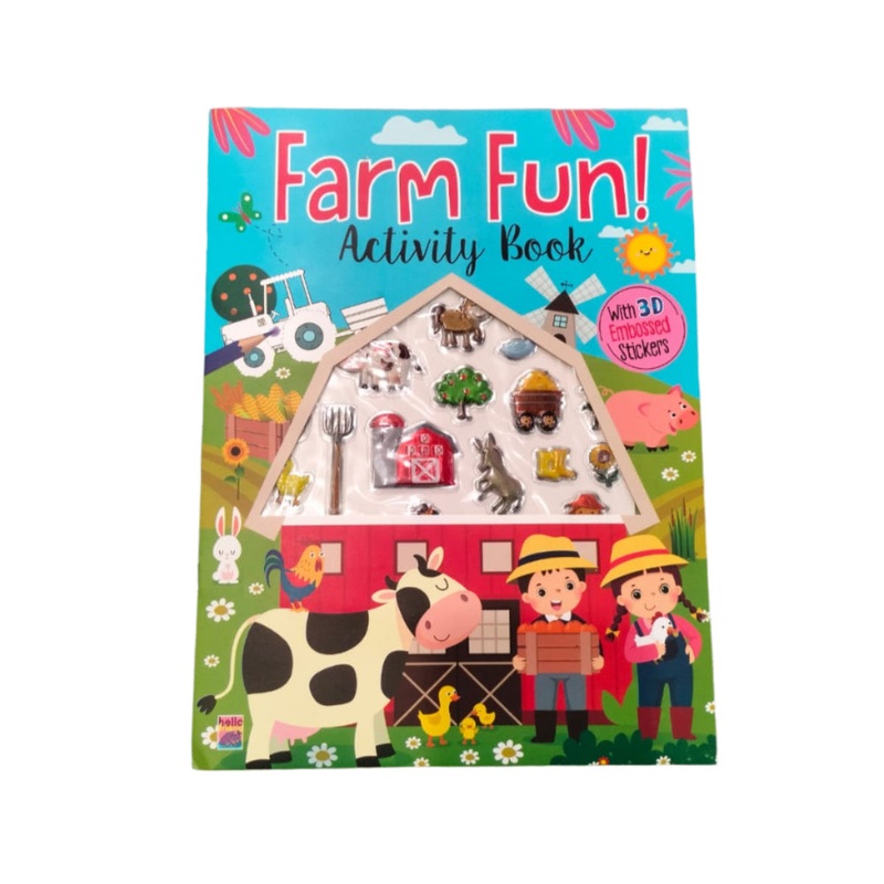 Sticker Activity Books|Farm Fun!|Mighty Vehicles|Jungle Fun|Dinosaur