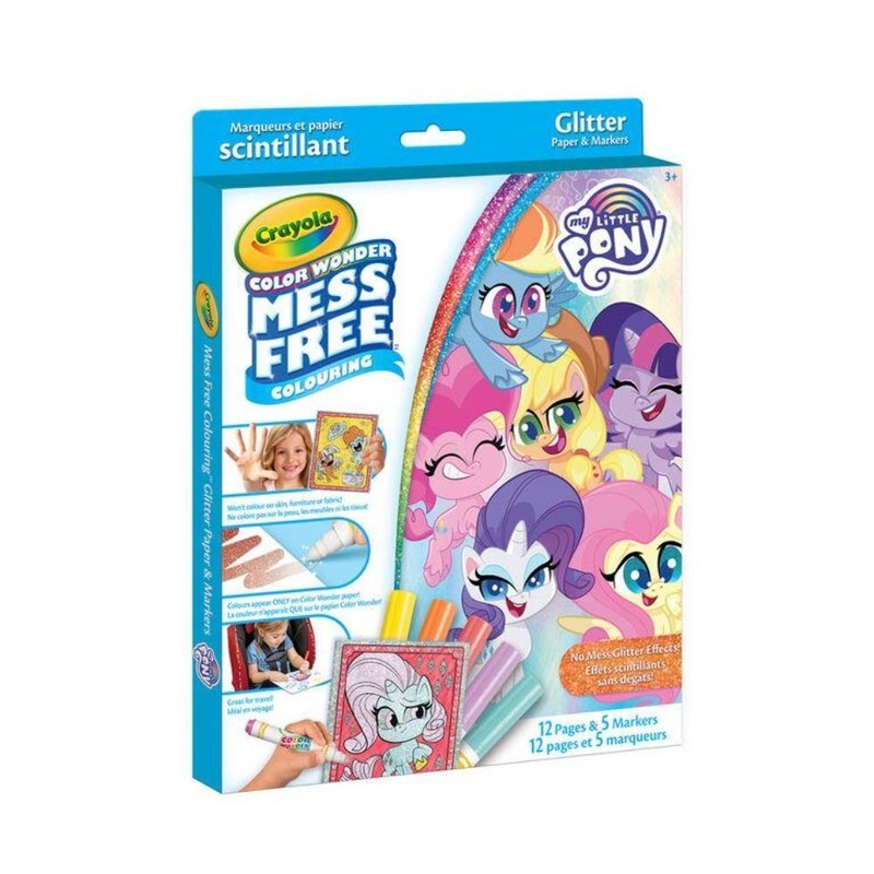 Crayola Color Wonder Mess Free My Little Pony Glitter Box