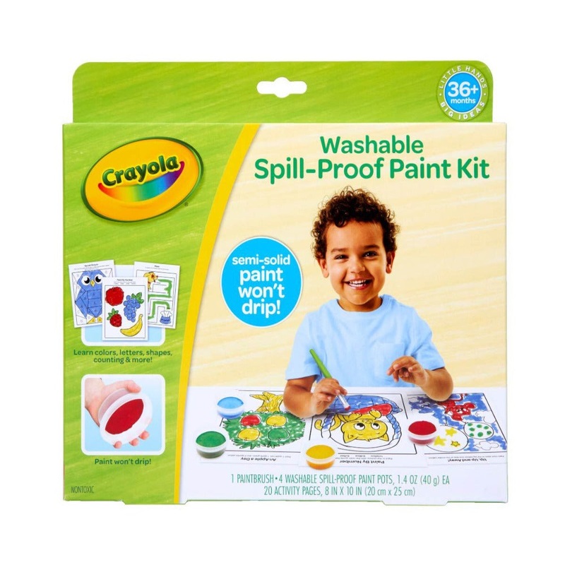 Crayola Spill Proof Washable Paint Kit