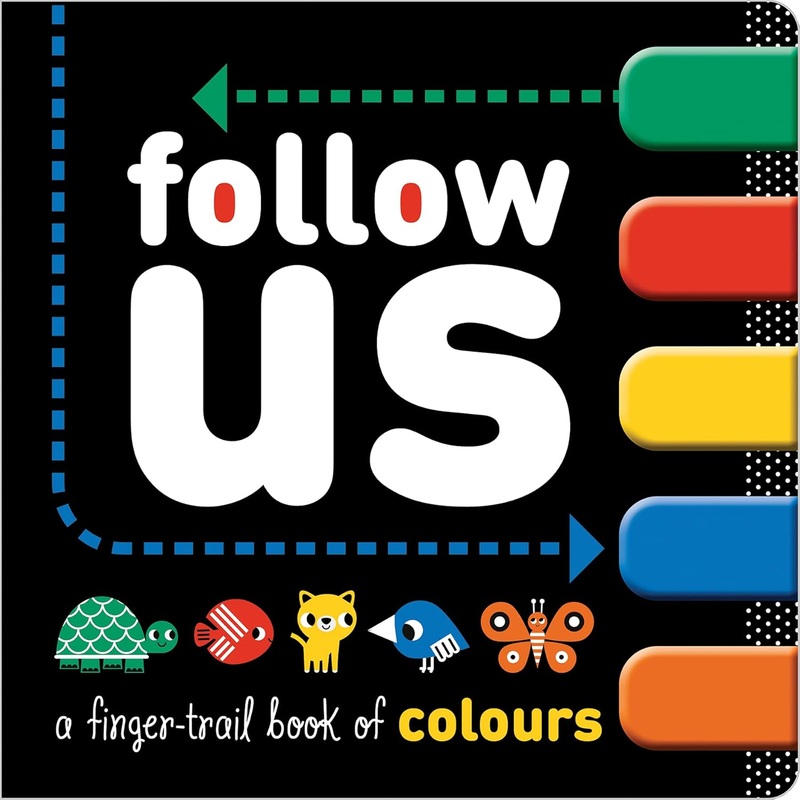Follow Us: A Finger-trail book of Colours