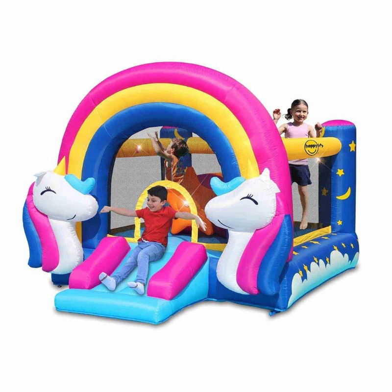 Happy Hop Fantasy Unicorn Inflatable Bouncer