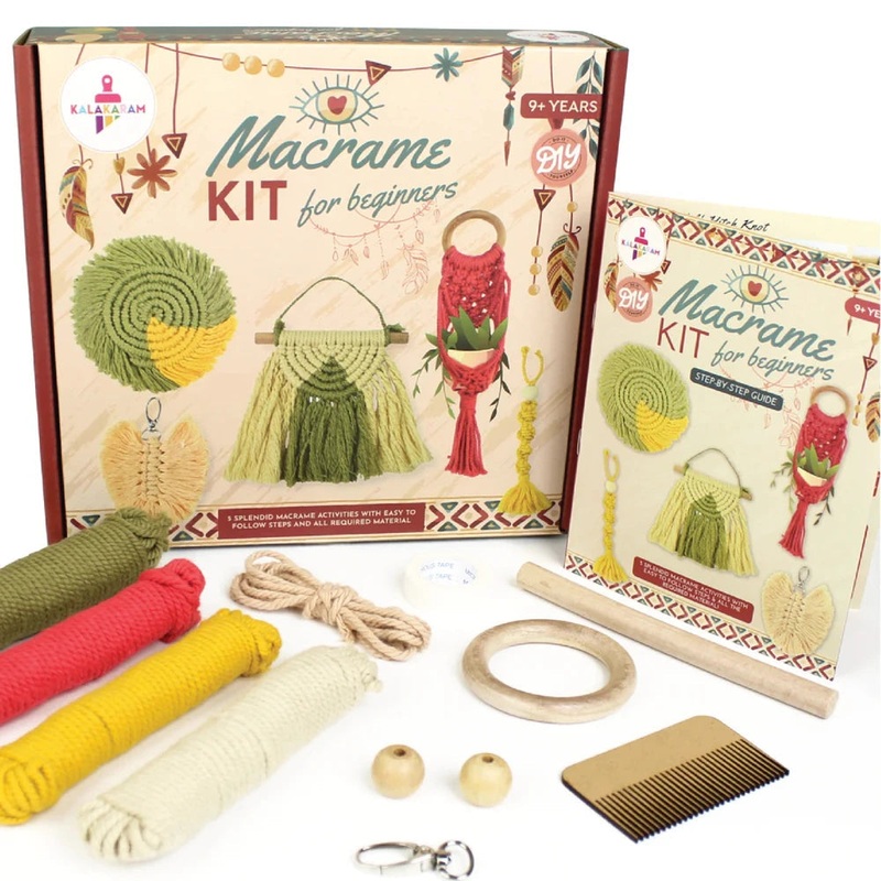 Kalakaram Macrame Kit for Beginners