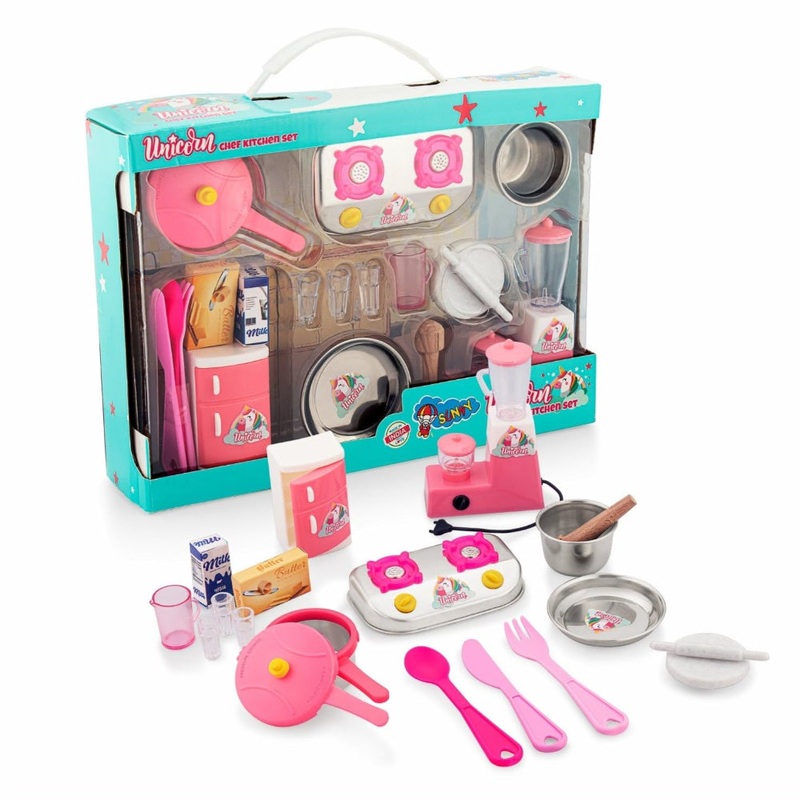 Sunny Unicorn Chef Kitchen Set