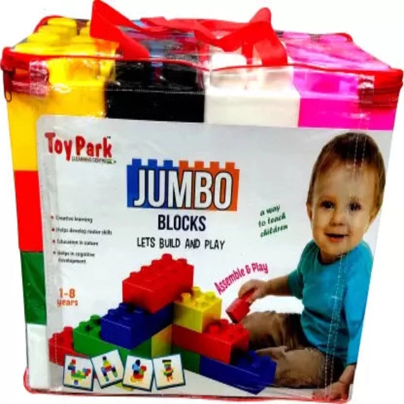 Toy Park Jumbo Blocks|33 pcs|75 pcs