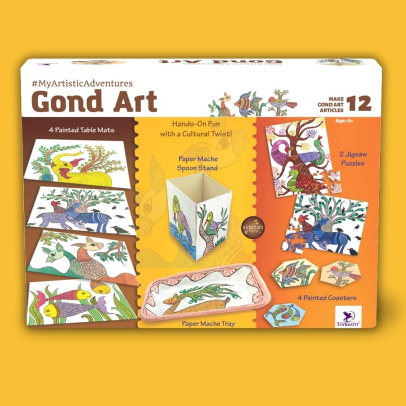 Toykraft DIY My Artistic Adventures Gond Art