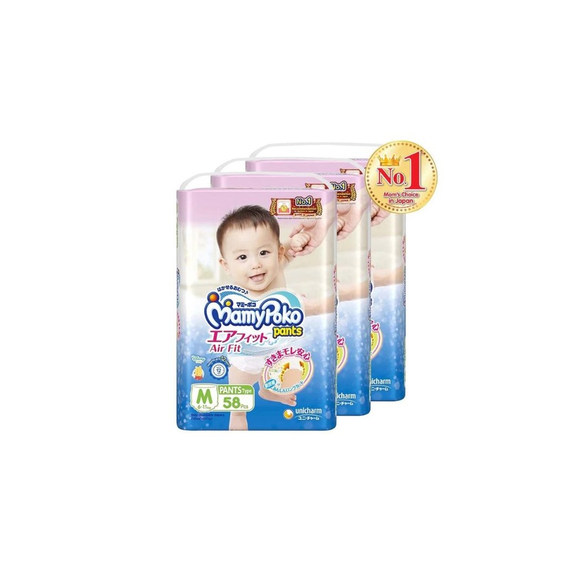 MamyPoko  Air Fit Pants Carton – M
