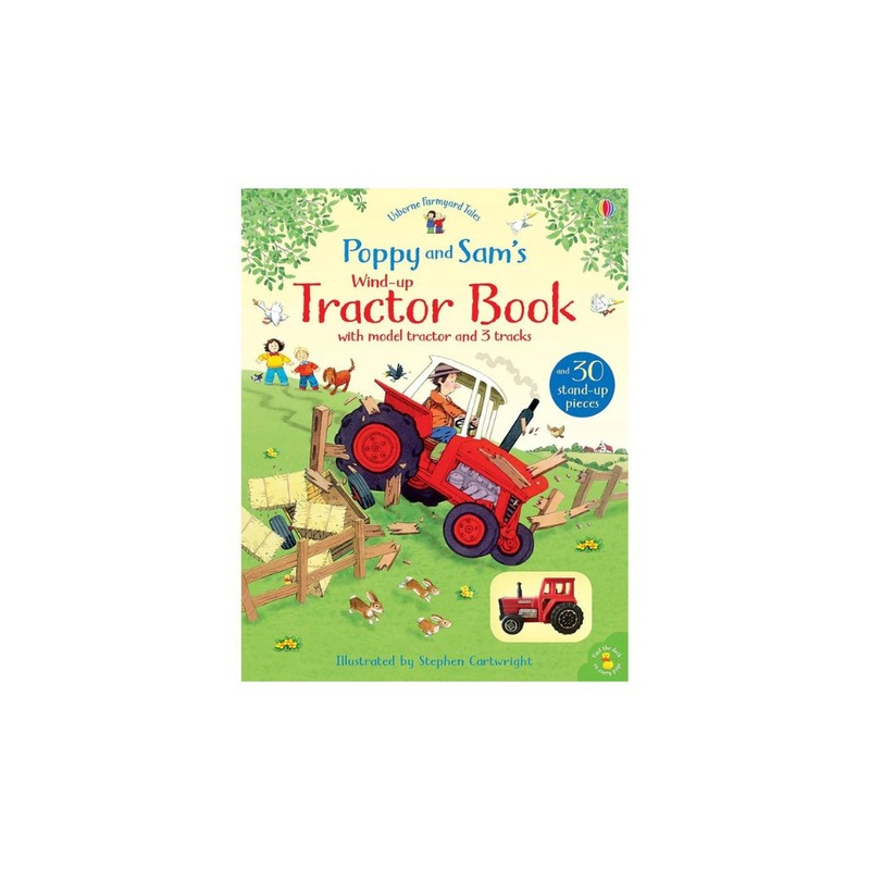 Usborne – Poppy and Sam’s Wind-Up Tractor Book