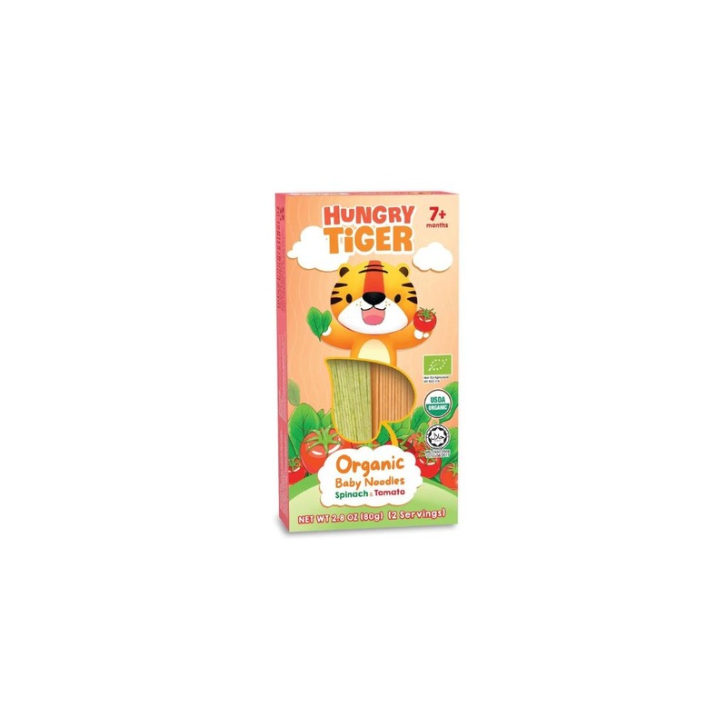 Hungry Tiger Organic Baby Noodles – Spinach & Tomato