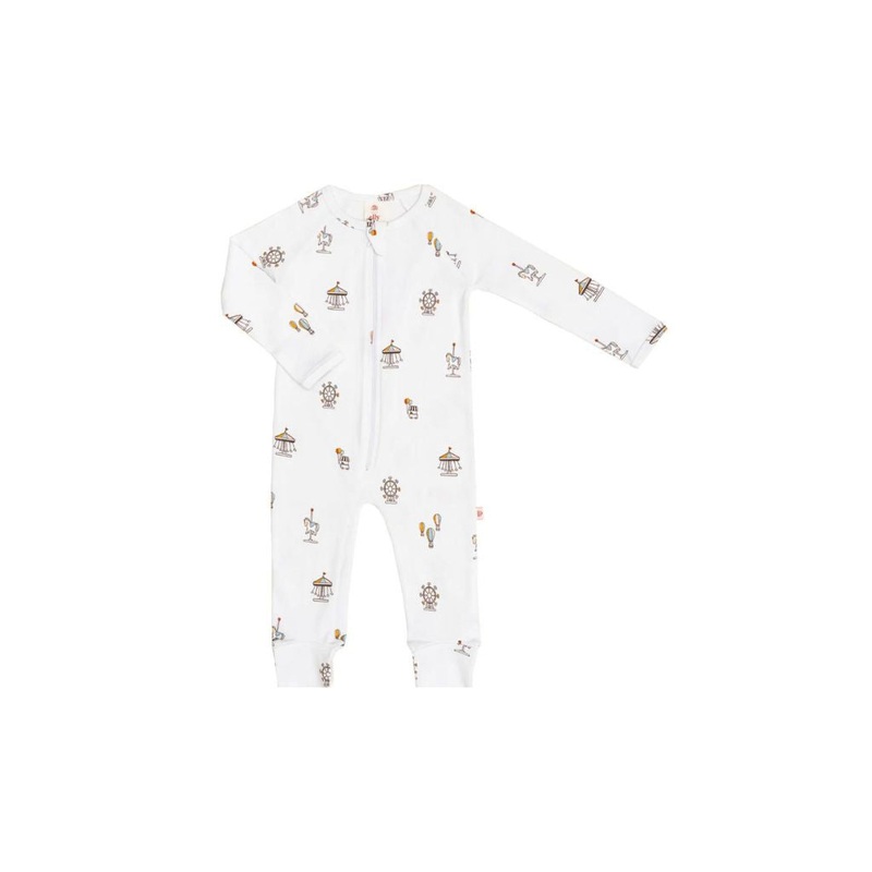 Elly Raglan Sleepsuit – Carousel