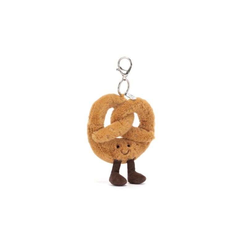 Jellycat Amuseables Pretzel Bag Charm