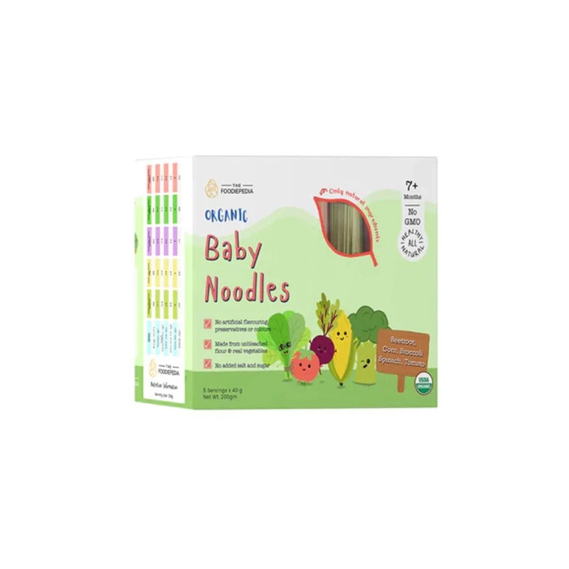 The Foodiepedia Organic Baby Noodle – Multi-Vege 200g