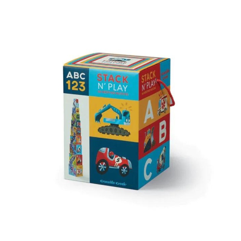 Crocodile Creek Nested Blocks – Things that go