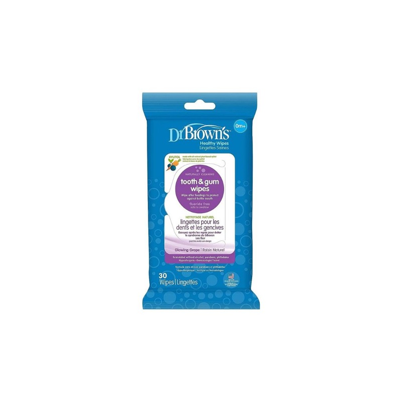 Dr Brown’s Tooth and Gum Wipes