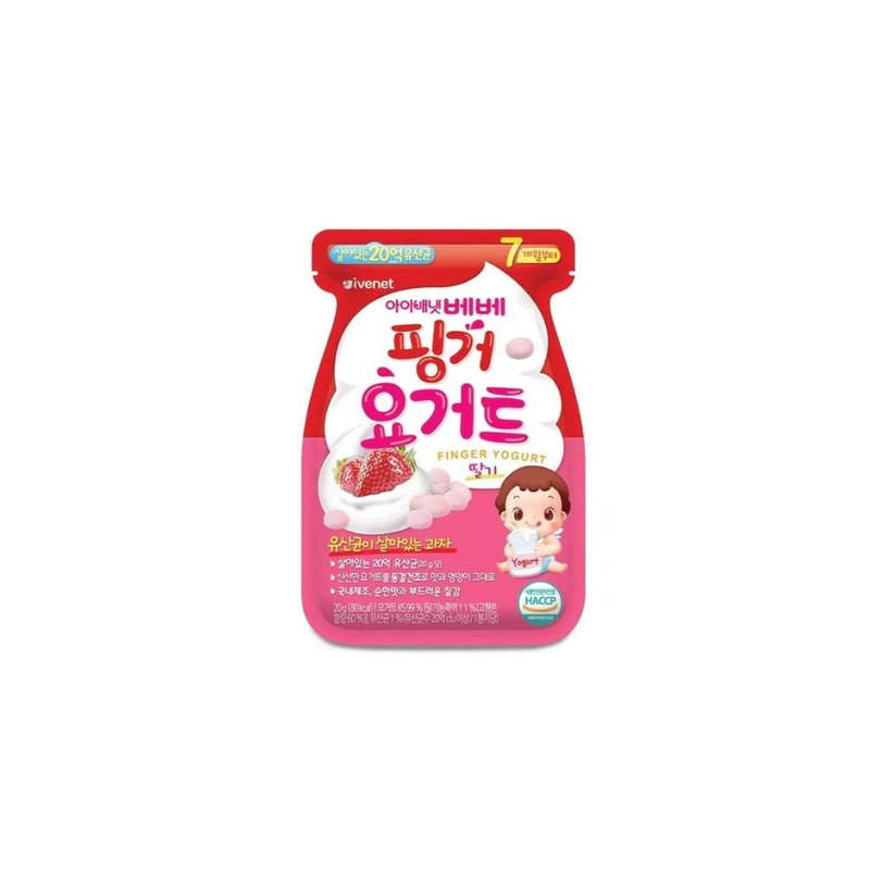 Ivenet Bebe Finger Yogurt – Strawberry