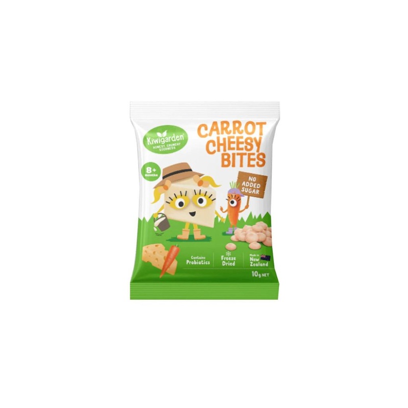 KiwiGarden Carrot Cheese bites – No added sugar 10g