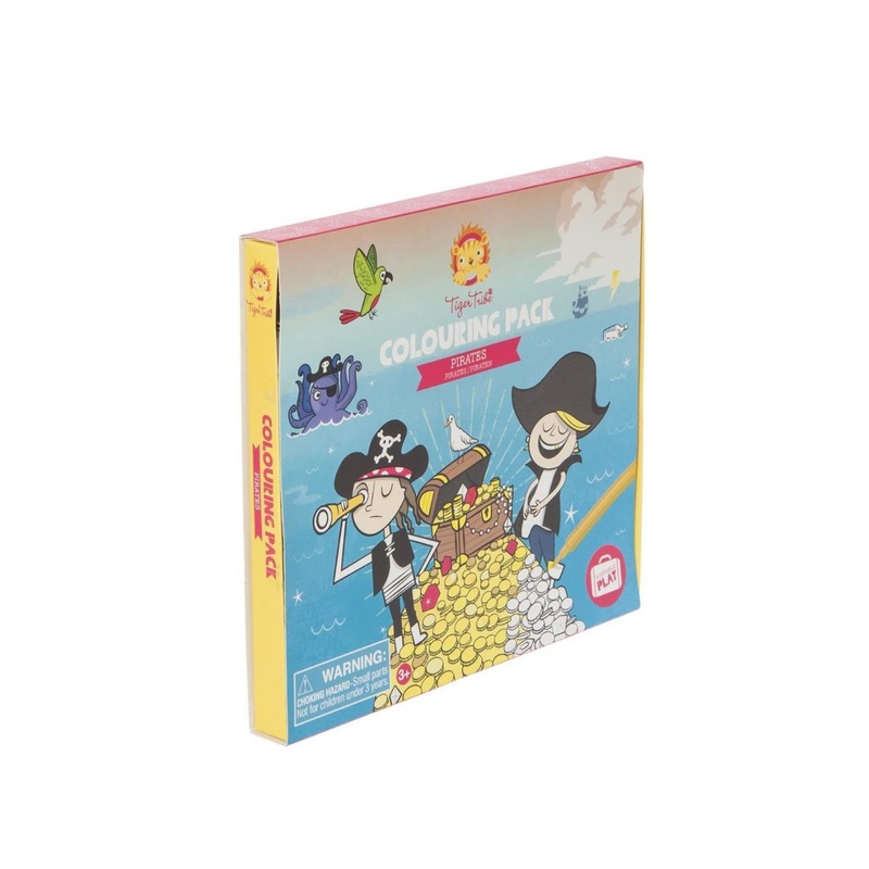 Tiger Tribe Colouring Packs