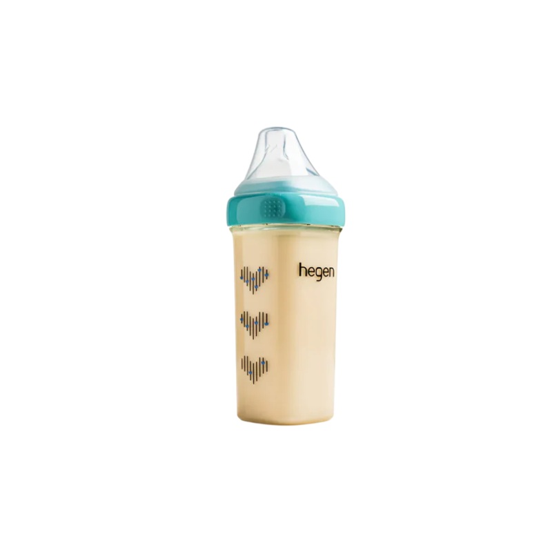 Hegen PCTO Feeding Bottle PPSU Egg Blue with Fast Flow Teat