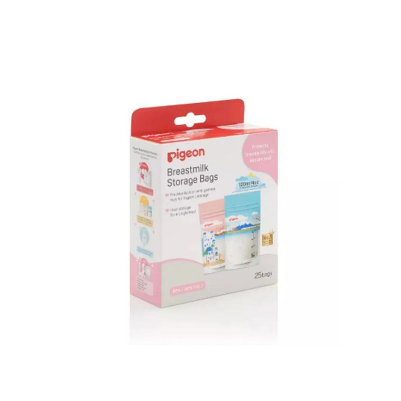 Pigeon Breastmilk Storage Bag Holiday (120ml) – 25 bags