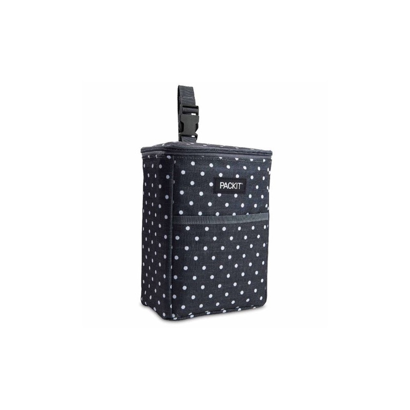 Freezable Double Baby Bottle Bag – Polka Dots