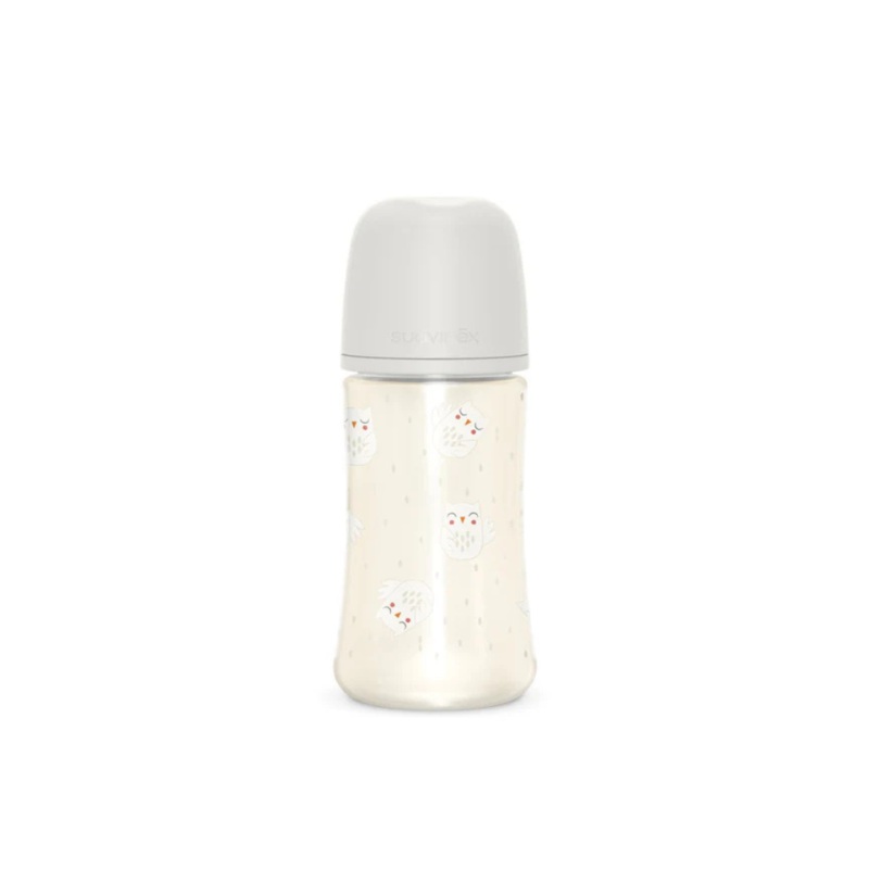 Suavinex 270ml Polyamide Premium Bottle with Medium Flow Silicone Teat