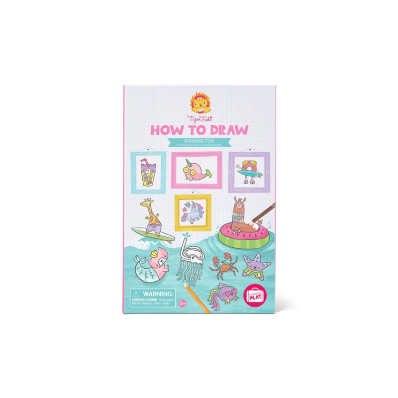 Tiger Tribe How to Draw – Summer Fun