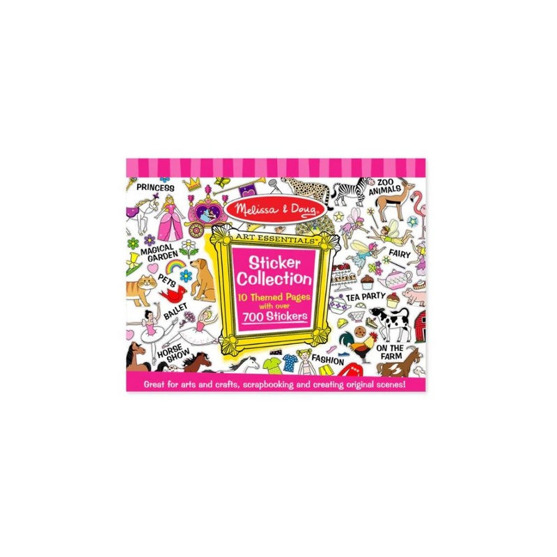 Melissa & Doug Sticker Collection Book – Pink
