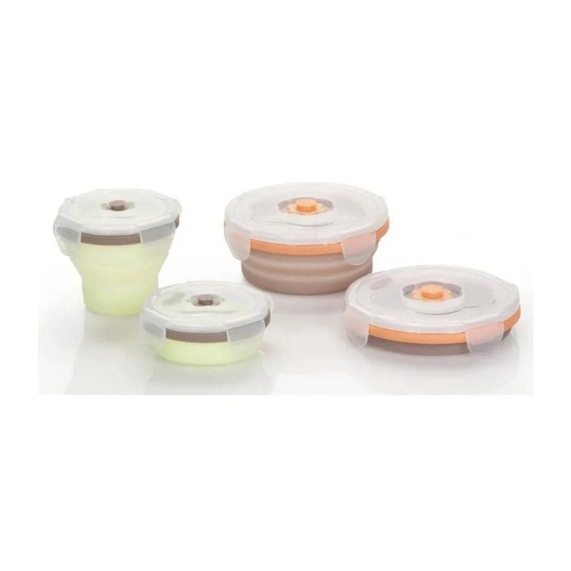 Babymoov Silicone Containers – 2 x 240ml +2 x 400ml