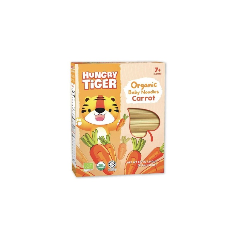 Hungry Tiger Organic Baby Noodles – Carrot