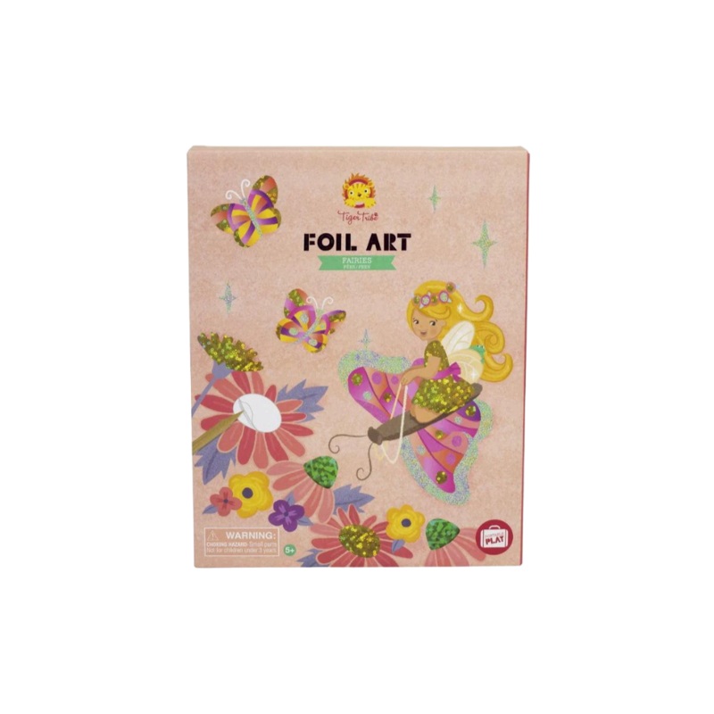 Tiger Tribe Foil Art – Fairy